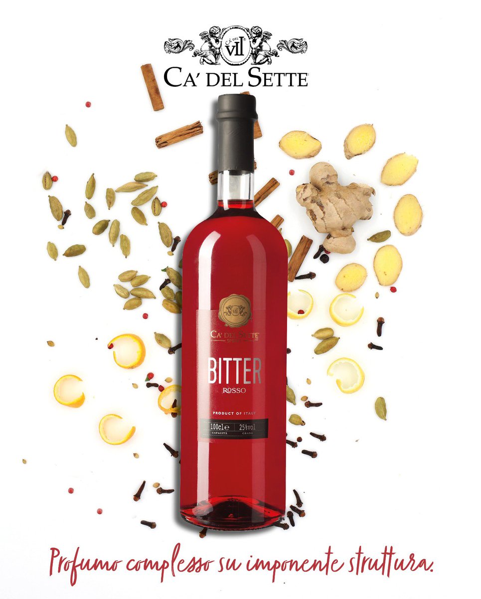 Cadelsette's tweet photo. Our Bitter releases an intense aroma of herbs and spices, almost reminiscent of an Alpine bitter with its pungent notes. Perfect for any occasion!#cadelsette #bittercadelsette #Negronicocktail #Americanococktail #Spritz #happymoment #aperitivotime #amaro #intenso https://t.co/wNfXLAFfcg