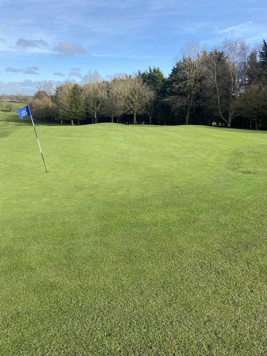 ⁦<a href="/NaasGC/">Naas Golf Club</a>⁩ open for play day after DryJecting. Minimal disruption for the members.  Up to one tonne per green of sand and Profile.