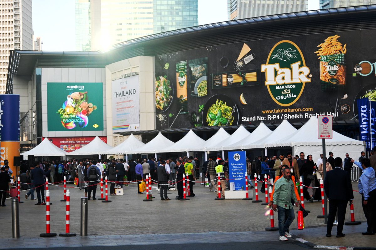 More then 20 Serbian companies presented top-quality food products <a href="/Gulfood/">Gulfood</a> 2025 in Dubai!🇦🇪🌍✨ With over 5,500 exhibitors from 129+ countries, this event opened new opportunities for exports &amp; global partnerships! Huge thanks <a href="/Privrednakomora/">Privredna komora SRB</a> &amp; RAS 🇷🇸