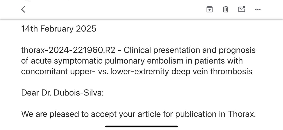 Among patients with acute PE, makes it any difference if the DVT is located in the upper- vs.  lower limb?

A new #RIETEregistry on this topic appearing soon in Thorax