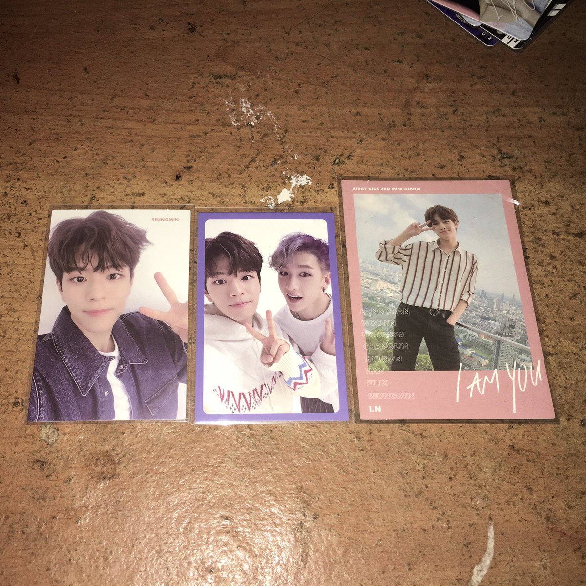 safitriumaa's tweet photo. wts 

스트레이키즈 straykids 한 필릭스 방찬 리노 창빈 현진 승민 아이엔 skz photocard id wts want to sell stray kids pc skz sell wts skz

han felix bangchan hyunjin seungmin changbin in oddinary iamyou wts straykids 

• dm for the price

bdg ina https://t.co/LpSScDbbXr