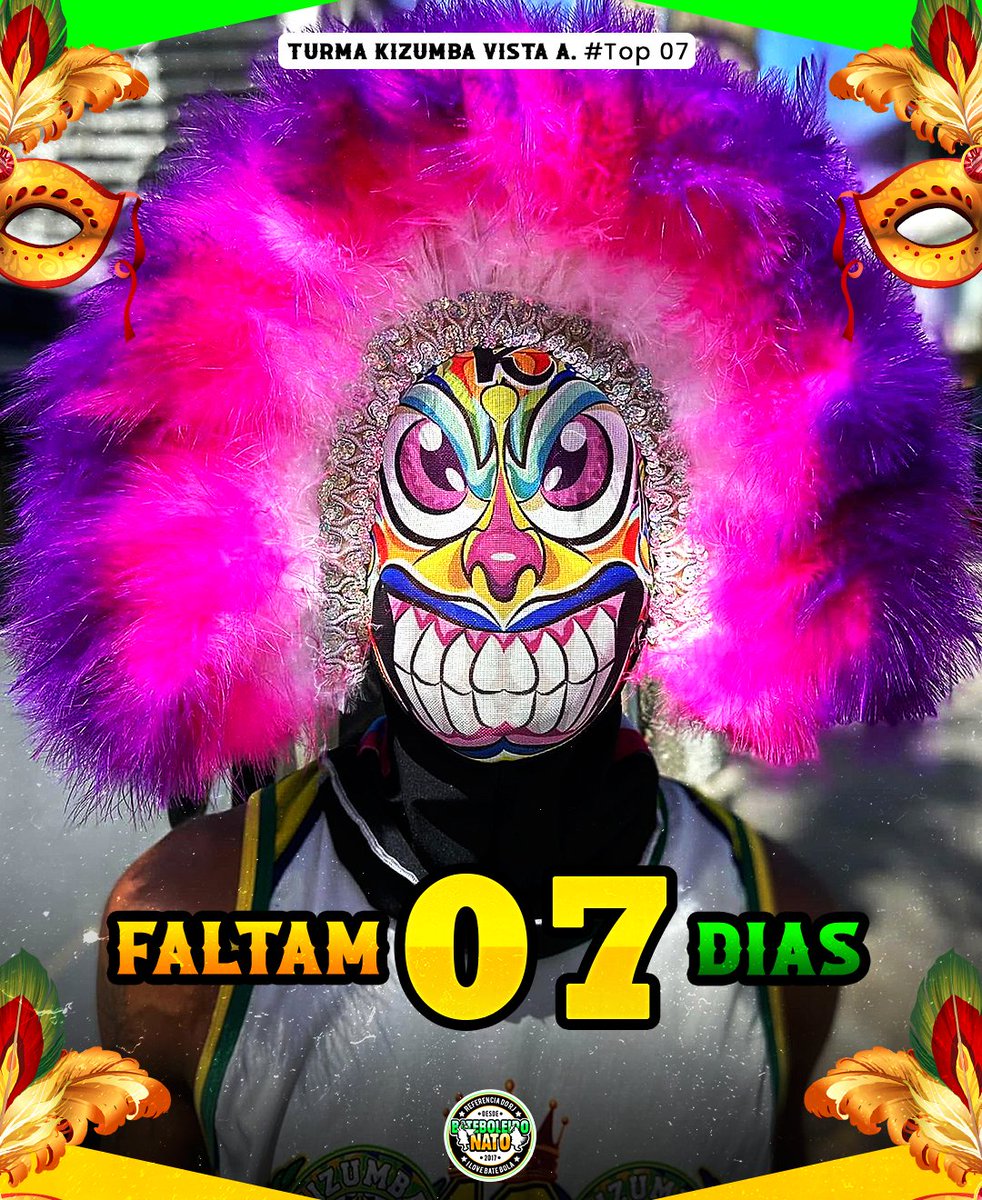FALTAM O7 DIAS 🎭