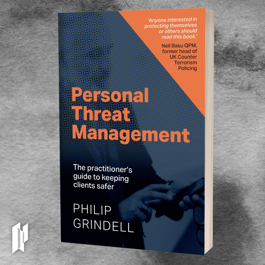 Philip Grindell's new book ‘Personal Threat Management: The practitioner's guide to keeping clients safer’ is out 25 February.

Get your copy here: mybook.to/PTM

#ThreatAssessment #ProtectiveIntelligence #SecurityLeadership #HRProfessionals #CorporateSecurity