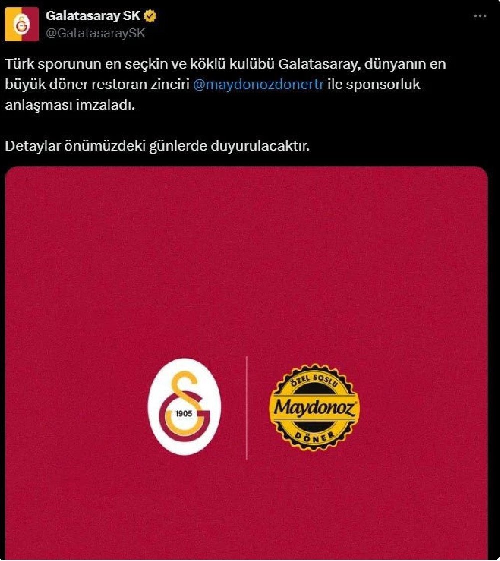 12 Numara 🇹🇷 (@12numaraorg) on Twitter photo UTANMADAN BU KONUDA DA KAMUOYUNA YALAN SÖYLEYİP, ARSIZCA TEHDİT EDİYORLAR!
Sponsorluk anlaşmasını siz duyurmadınız mı?
Bu tweeti neden sildiniz? x.com/galatasaraysk/…
Hangi yüzle insanları tehdit ediyorsunuz? <a href="/GalatasaraySK/">Galatasaray SK</a> UTANMADAN BU KONUDA DA KAMUOYUNA YALAN SÖYLEYİP, ARSIZCA TEHDİT EDİYORLAR!
Sponsorluk anlaşmasını siz duyurmadınız mı?
Bu tweeti neden sildiniz? x.com/galatasaraysk/…
Hangi yüzle insanları tehdit ediyorsunuz? <a href="/GalatasaraySK/">Galatasaray SK</a>