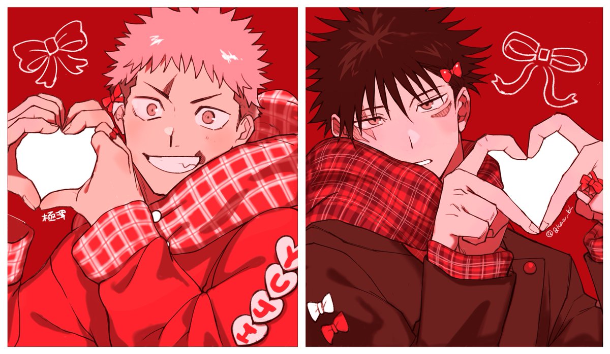 虎伏バレンタイン❤️🤎❤️