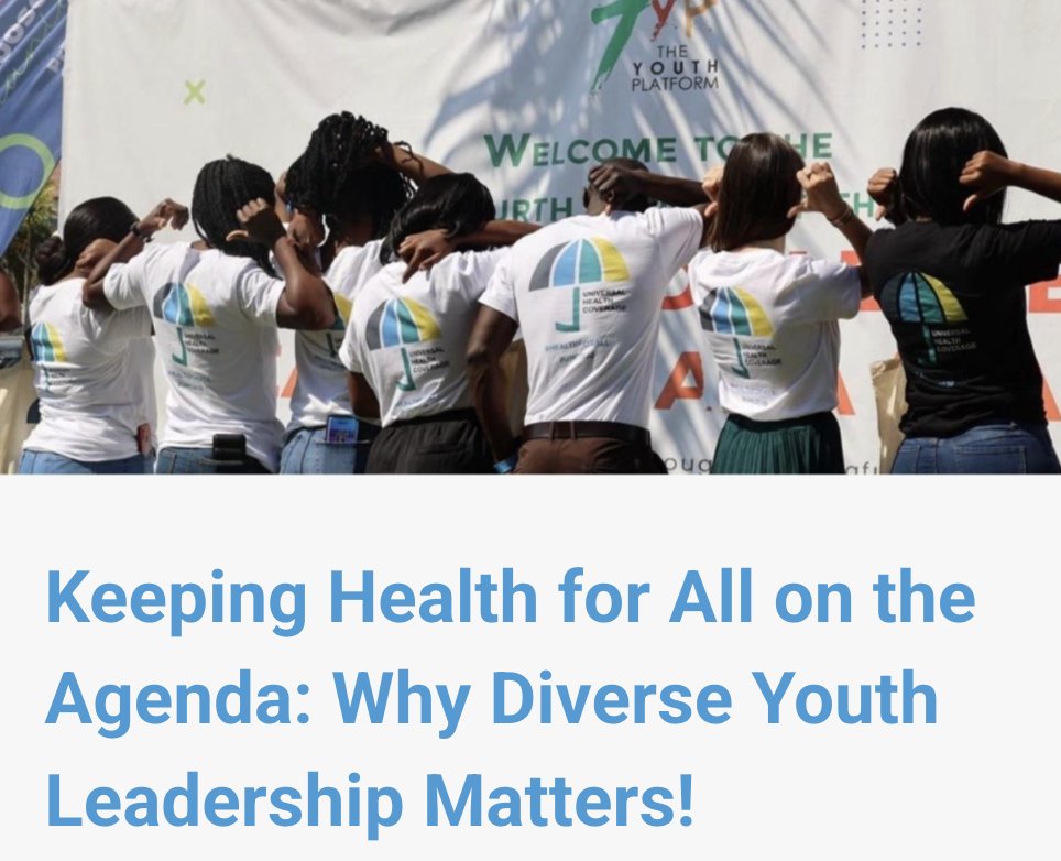 CSEM (UHC2030 Civil Society Engagement Mechanism) (@csos4uhc) on Twitter photo Young voices are shaping the future of #UniversalHealthCoverage 🌍This #SocialJusticeDay, explore how diverse youth groups are driving change—ensuring #HealthForAll stays on global and local political agendas 🎯
📖 Read more: csemonline.net/keeping-health… <a href="/ProSuccessBW/">Success Capital</a> Young voices are shaping the future of #UniversalHealthCoverage 🌍This #SocialJusticeDay, explore how diverse youth groups are driving change—ensuring #HealthForAll stays on global and local political agendas 🎯
📖 Read more: csemonline.net/keeping-health… <a href="/ProSuccessBW/">Success Capital</a>