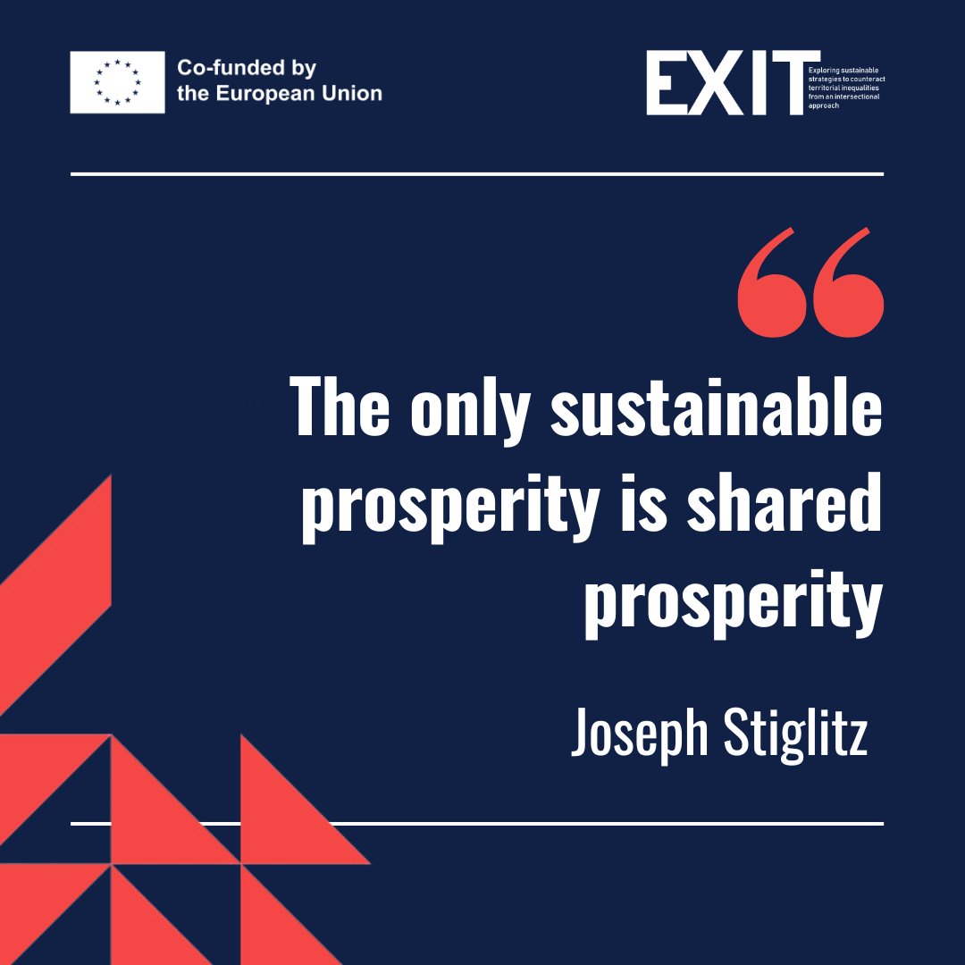 exit_projecteu's tweet image. EXIT explores territorial inequalities, uncovers their drivers and proposes sustainable governance strategies🌍

By embracing a participatory and intersectional approach, we ensure every area flourishes equally.

👉Discover more at exit-project.eu

#EXITProject #HorizonEU