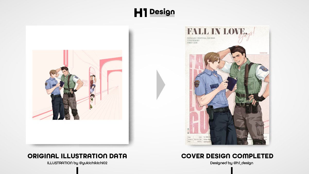 H1 Design | 同人誌デザイン tweet media