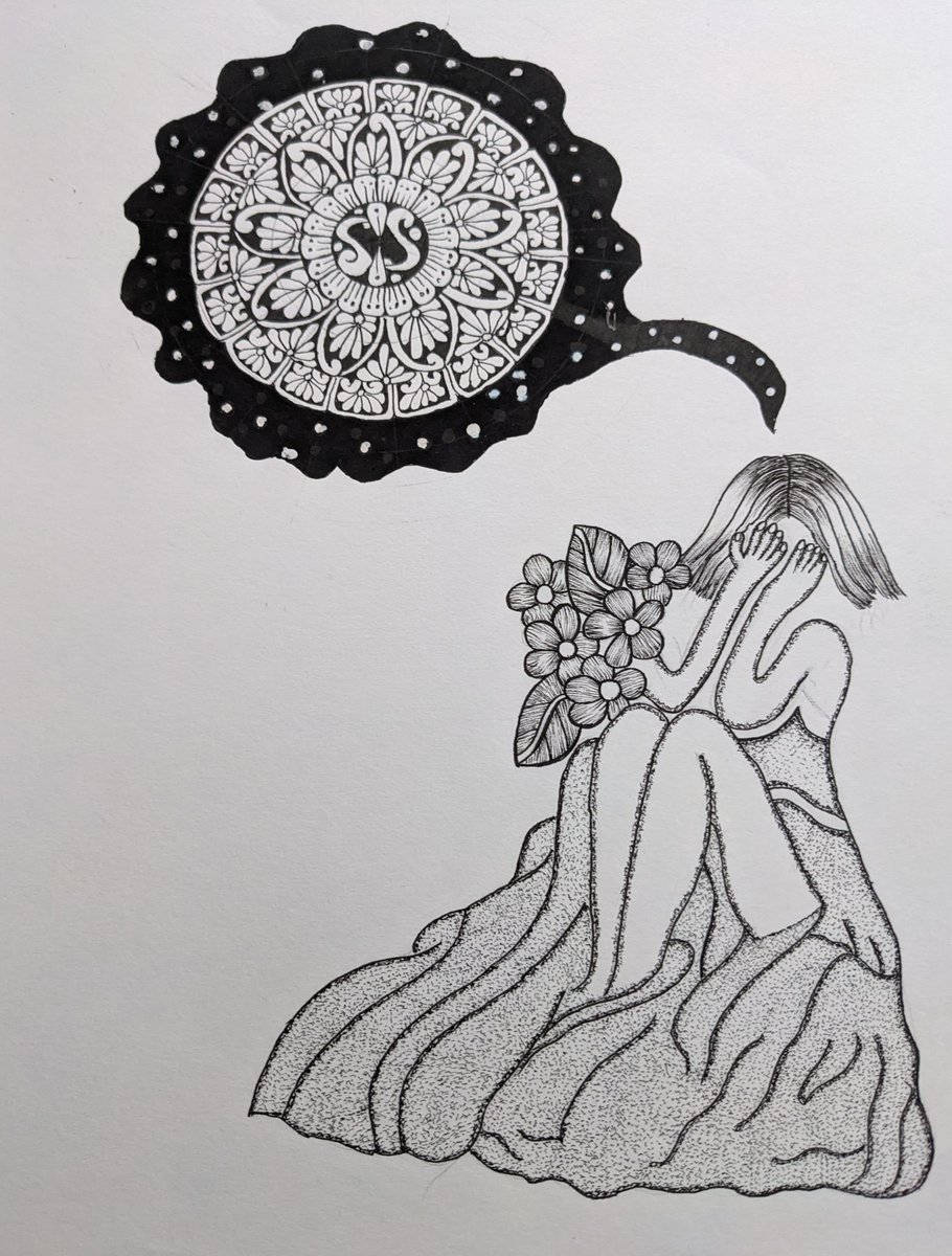 ✍️ #RARE_Art

"Our #RareDisease does not only take a toll on our physical health but also on our #MentalHealth."

🎨 by Sheetal

#RareLife #GNEMyopathy #FebRAREuary