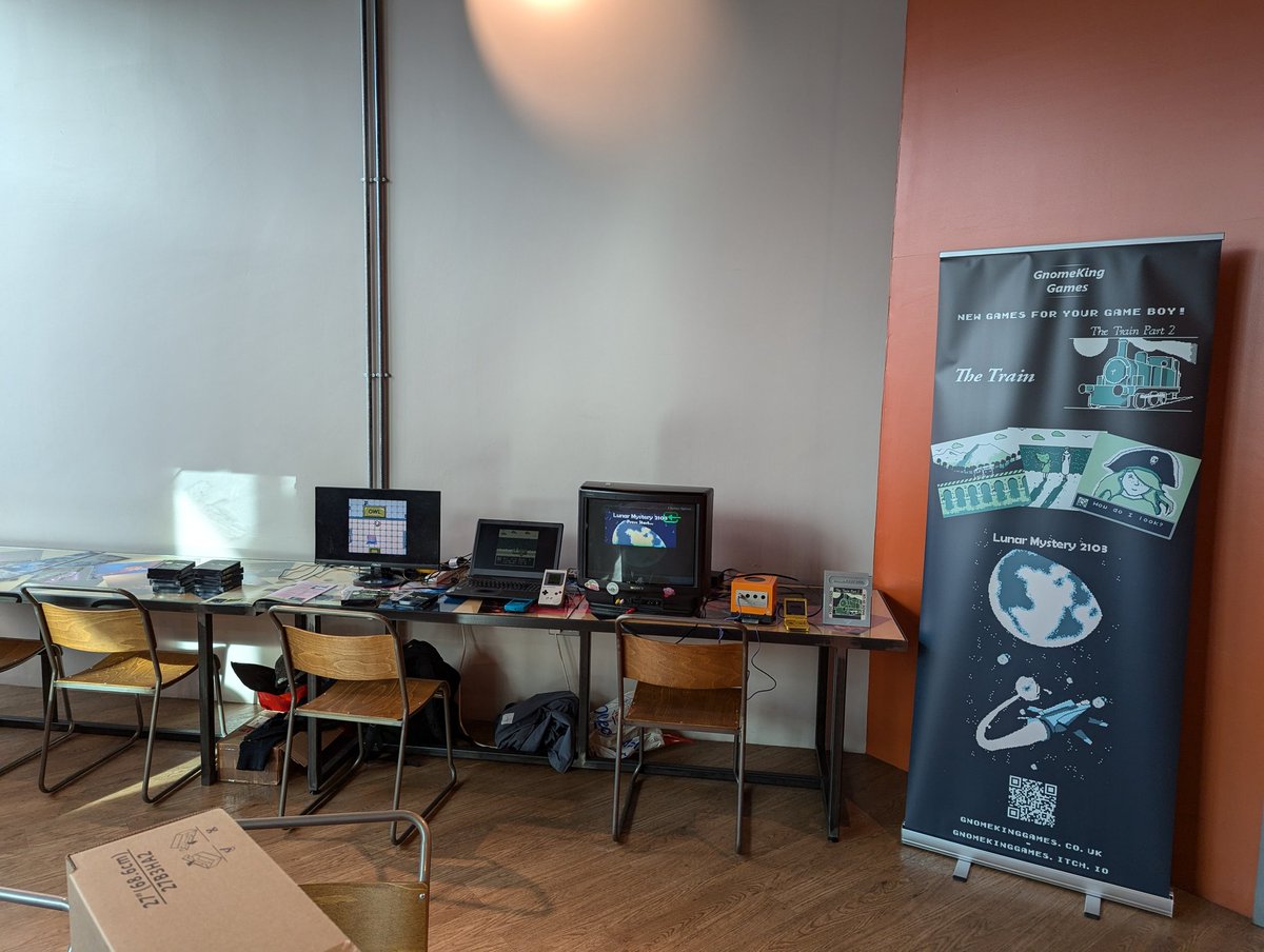 GnomeKingGames's tweet image. Join me today at #DebugAwards where all three GnomeKing Games titles are playable (even on a CRT)!
