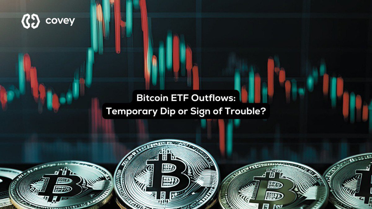 🚨 Bitcoin ETF Outflows: Temporary Dip or Sign of Trouble? 🚨 Bitcoin ETFs  just recorded their third consecutive day of net outflows, with $364.7M  exiting the market on February 20 alone. BlackRock,