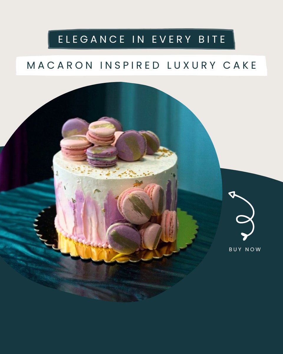 antonioscupcake's tweet image. ✨ A Cake Fit for Royalty! ✨

Macarons meet elegance in this stunning handcrafted cake 🎂💜. Perfectly balanced flavors, delicate textures, and a design that’s almost too pretty to eat! 

Would you try a slice? 🍰

#AntoniosCupcakeFactory #MacaronCake #SweetLuxury #DessertGoals