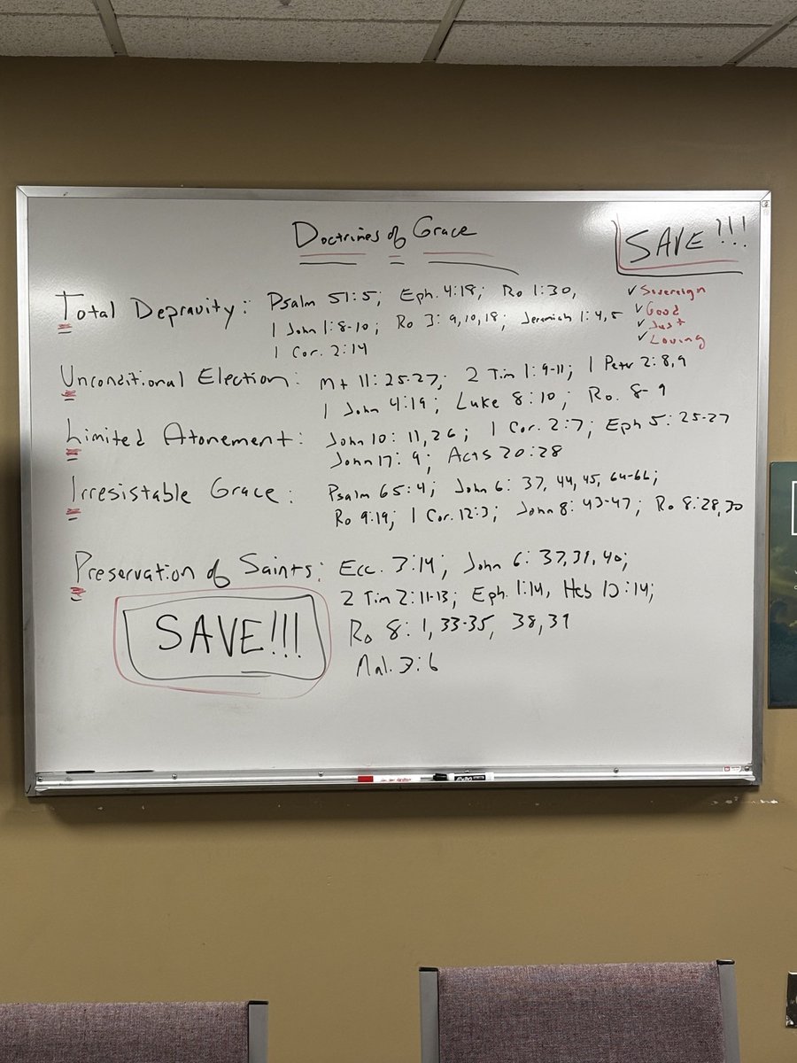 Chad4328's tweet image. TULIP is in scripture.