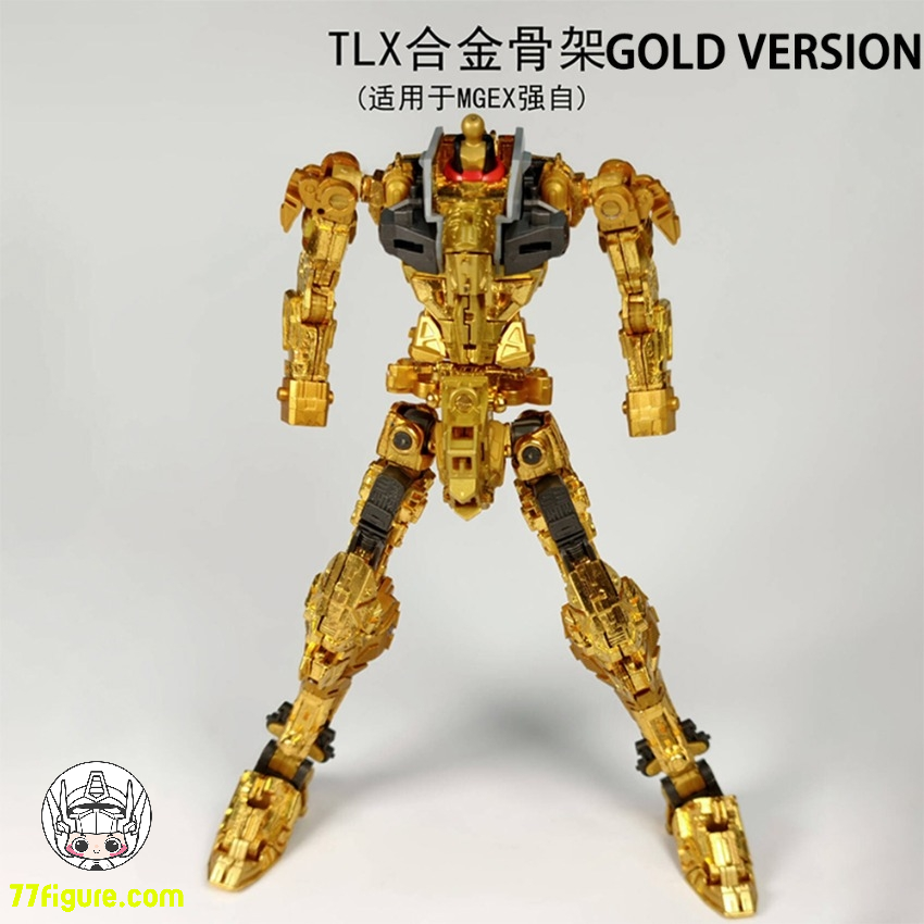 77figure's tweet photo. [先行販売] TLX EX01 MGEX ストライクフリーダム用 メタルフレーム アップグレードキット ゴールドVer.
全額：4900円（税込み）
--------
👇詳細のリンク👇
https://t.co/qv9g5t4rne

#TLX #EX01 #MGEX #ストライクフリーダム #メタルフレーム #アップグレードキット #ガンダム #ガンプラ https://t.co/arpWKr5sXq