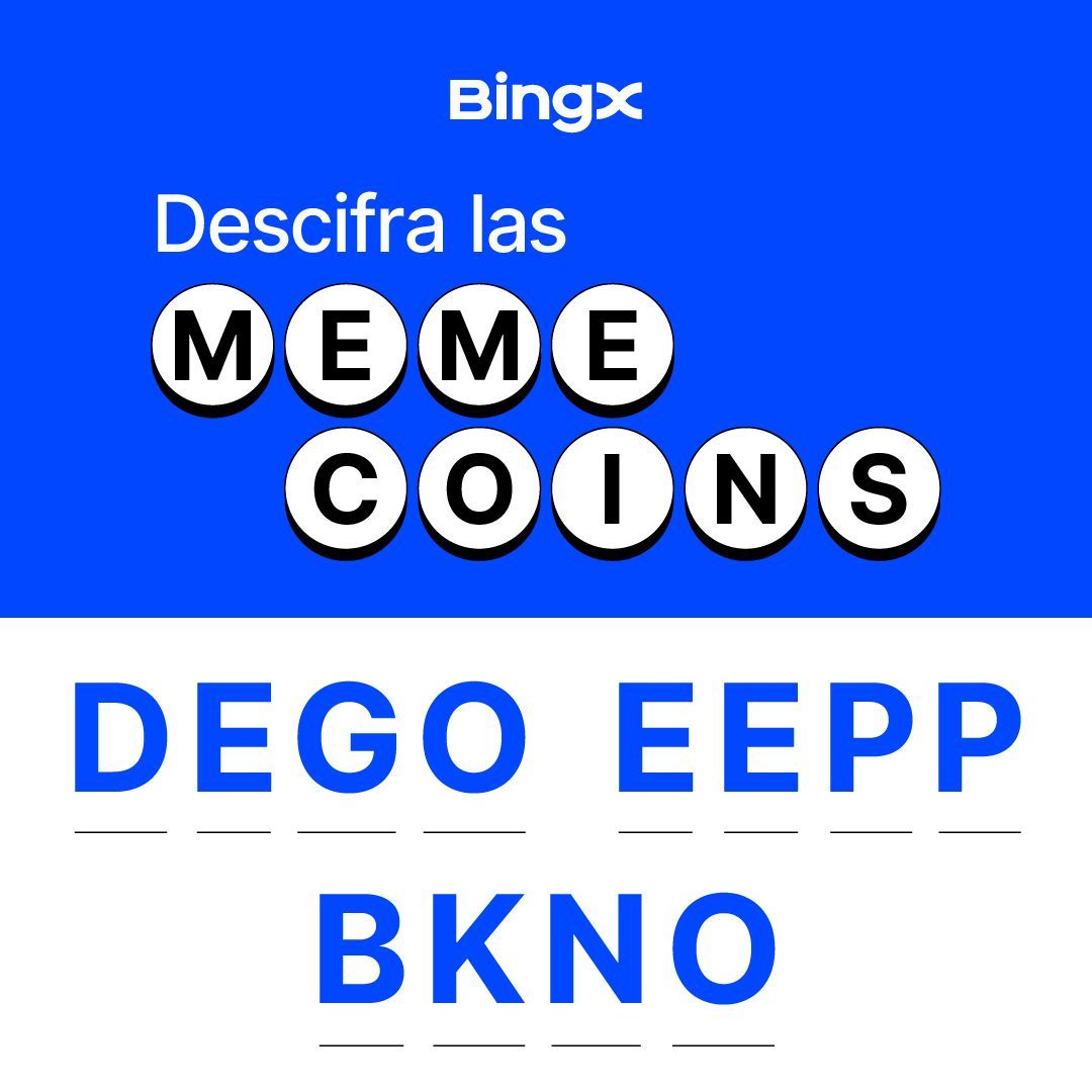 Es la hora del #BingXQuiz. 

Regalamos 10 USDT a dos respuestas correctas 🙂 
 
Para participar:
Da seguir, like y RT 
Comenta la respuesta 👇