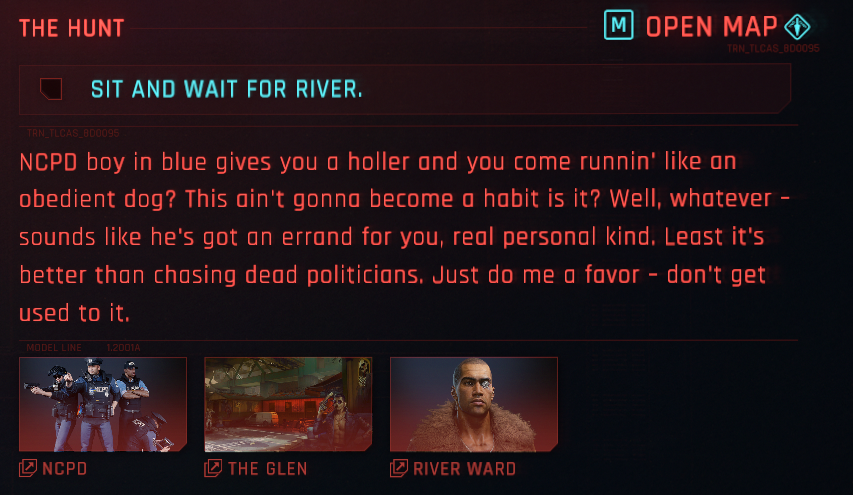 SilverhandRock's tweet photo. 200 hours and I'm only just realizing that the descriptions of missions are from Johnny..... https://t.co/qKmm5dU2k2
