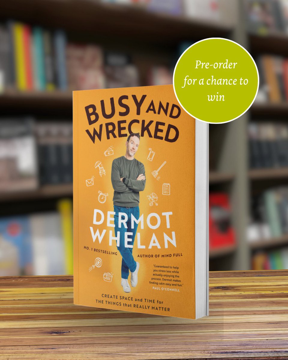 Eason (@easons) on Twitter photo Pre-order Busy and Wrecked by <a href="/TheDermotWhelan/">Dermot Whelan</a> before its release on April 3rd and be in for a chance to win this stunning prize worth โฌ1000 at <a href="/TheBrehon/">The Brehon Hotel & Spa Killarney</a> Hotel & Spa, Killarney:
๐ ๐ง๐๐ผ-๐ป๐ถ๐ด๐ต๐ ๐๐๐ฎ๐ ๐ถ๐ป ๐ผ๐๐ฟ ๐๐ฒ๐ฟ๐ถ๐๐ฎ๐ด๐ฒ ๐๐ฒ๐ฑ๐ฟ๐ผ๐ผ๐บ ๐๐ผ๐น๐น๐ฒ๐ฐ๐๐ถ๐ผ๐ป, Pre-order Busy and Wrecked by <a href="/TheDermotWhelan/">Dermot Whelan</a> before its release on April 3rd and be in for a chance to win this stunning prize worth โฌ1000 at <a href="/TheBrehon/">The Brehon Hotel & Spa Killarney</a> Hotel & Spa, Killarney:
๐ ๐ง๐๐ผ-๐ป๐ถ๐ด๐ต๐ ๐๐๐ฎ๐ ๐ถ๐ป ๐ผ๐๐ฟ ๐๐ฒ๐ฟ๐ถ๐๐ฎ๐ด๐ฒ ๐๐ฒ๐ฑ๐ฟ๐ผ๐ผ๐บ ๐๐ผ๐น๐น๐ฒ๐ฐ๐๐ถ๐ผ๐ป,