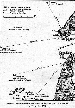 ANSDFO1418's tweet photo. @GerardAraud 19 février 1915, début de l'Expédition des Dardanelles, il y a 110 ans. Le cuirassé SUFFREN bombarde avec la flotte anglaise les forts turcs. https://t.co/9pdHs7XopP