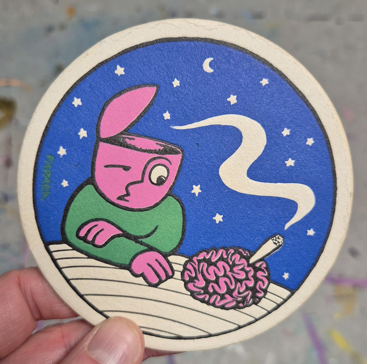 Pretty special that the Bulldog asked me to make artwork for these coasters celebrating their 50th anniversary, 25(!) years after they asked me to make artwork for the coasters for their 25th anniversary 

Already looking forward to making the artwork for the 75th anniversary😅