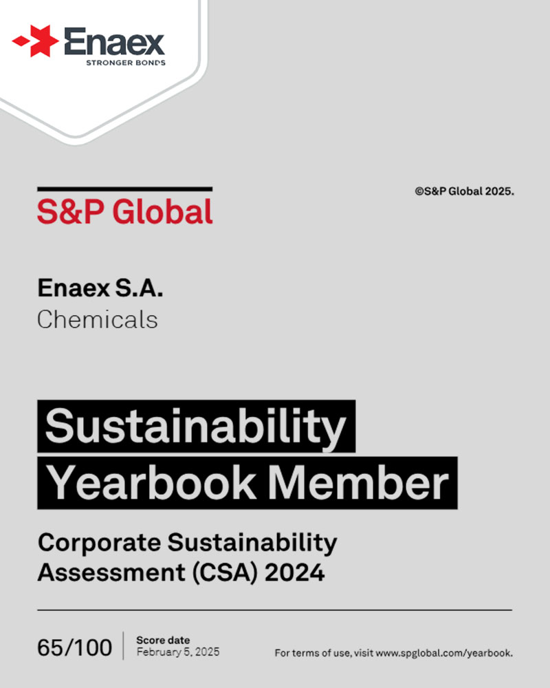 📢 Good news! For the fifth consecutive year, we have been highlighted in the <a href="/SPGlobal/">S&P Global</a>  Sustainability Yearbook (DJSI), which recognizes the top 15% of companies in each industry worldwide.