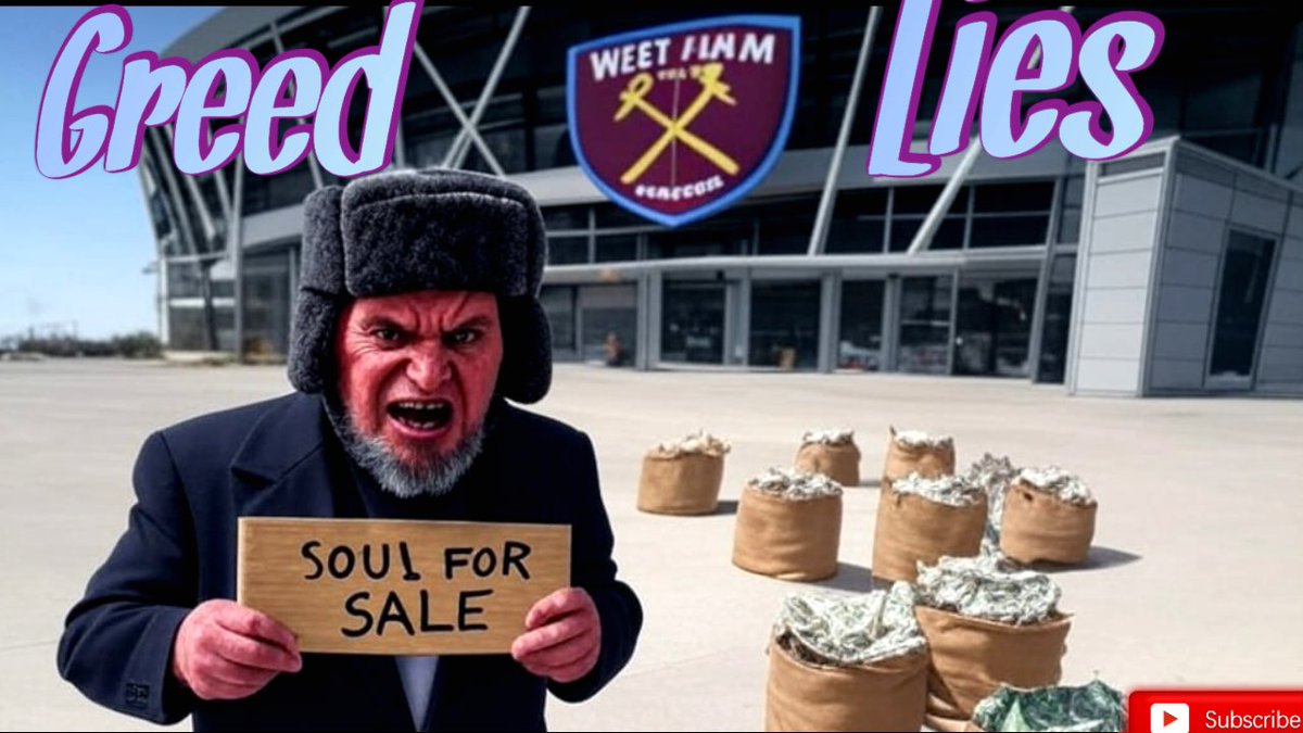 Neutral fans may not know just how bad It's got for West ham. Whether you're interested in The Hammers or not it's worth listening to what could happen to your club. When greedy owners sell your soul, your very identity you can never be the same.