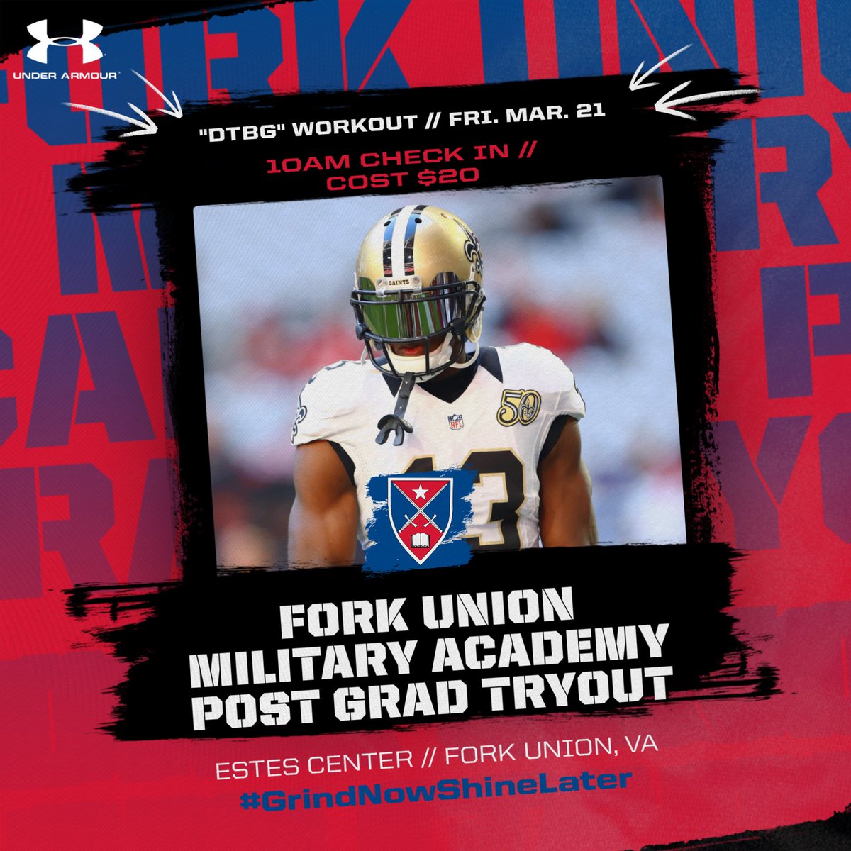 FUMAPGFootball's tweet photo. π¨ Unsigned 2025s π¨
π @FUMAPGFootball Tryout
π
Friday, March 21 | β° 10 AM
π° $20 Registration
π Sign up now: https://t.co/uzjvTY9d2g
#GrindNowShineLater #GoFUMA https://t.co/f9QkLNZO5G