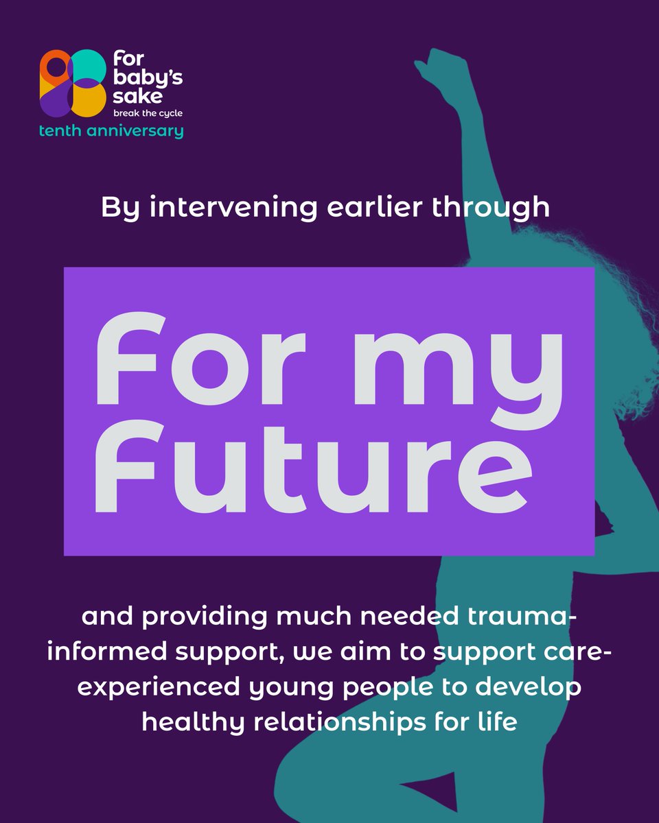 At The For Baby’s Sake Trust, we are committed to breaking the cycles of trauma and domestic abuse that affect generations. 

Today, on #CareDay 2025, we are proud to announce the launch of our For My Future pilot programme, a trauma-informed therapeutic approach to support