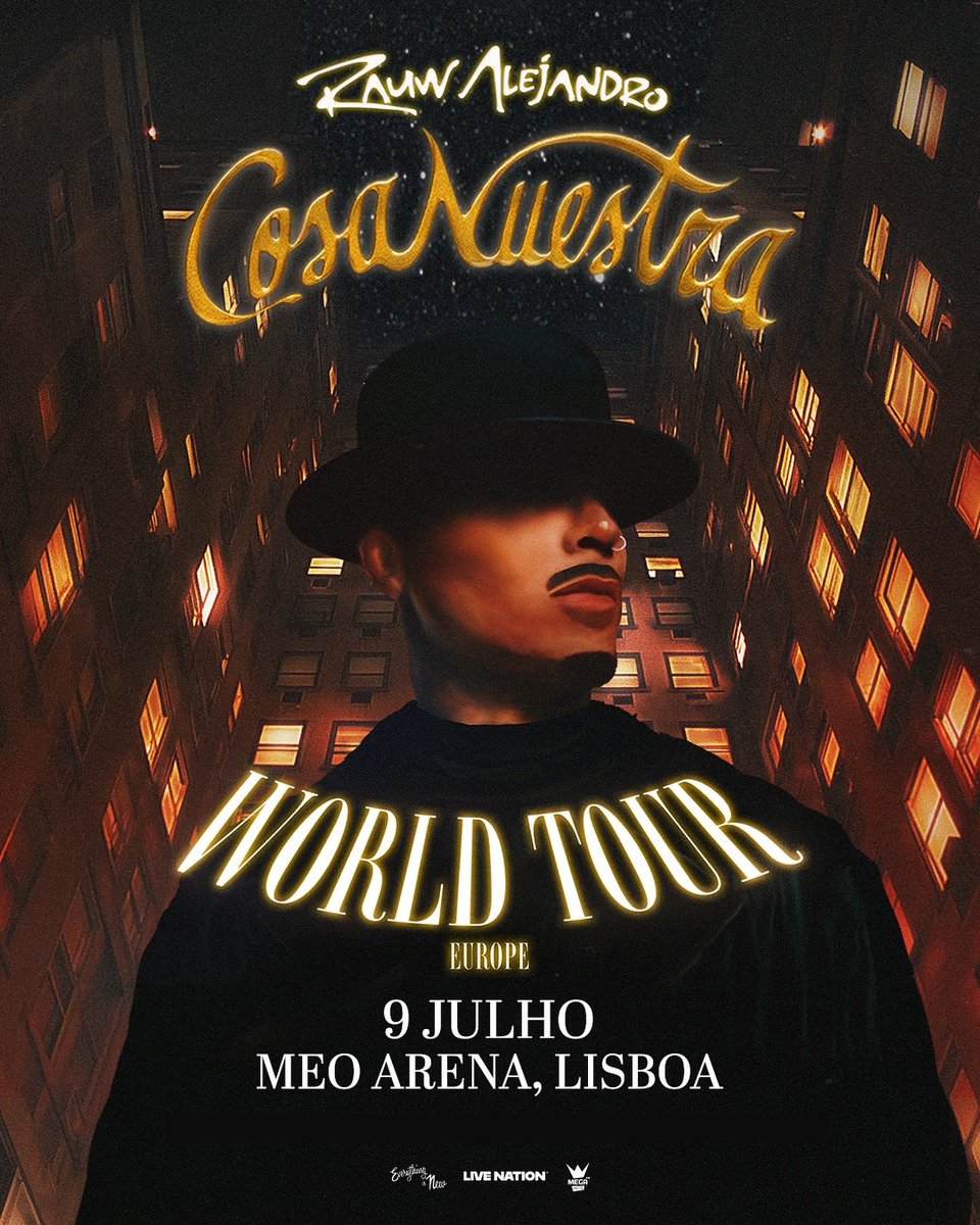 🤩 Rauw Alejandro por 1° vez en Portugal🇵🇹 , será este año 2025!

🗓 9 de julio / July 9th
📍 Pabellón Meo Arena, Lisboa

🎟 Compra las Entradas Oficiales en MASqueTICKET: masqueticket.com ✅

 #rauwalejandro #rauwalejandroworldtour 
#MASqueTICKET