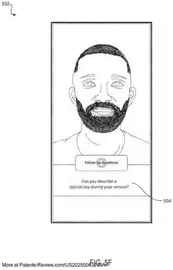 PatentPulse's tweet image. Discover the future of interviews with patent appl. #US20250063239A1 by #StoryFile! This AI-assisted system analyzes real-time video/audio, optimizing questions for breadth &amp;amp; depth. It suggests follow-ups &amp;amp; clarifies responses, enhancing interview quality. #AI #PatentAppl