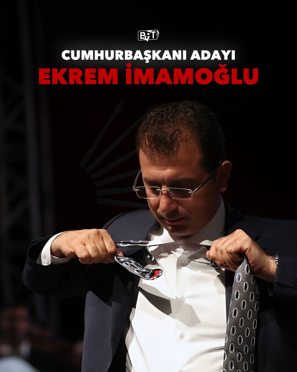 #Ekremimamoğlu #cumhurbaşkanıadayı #SONDAKİKA  hayırlısı olsun hepimize