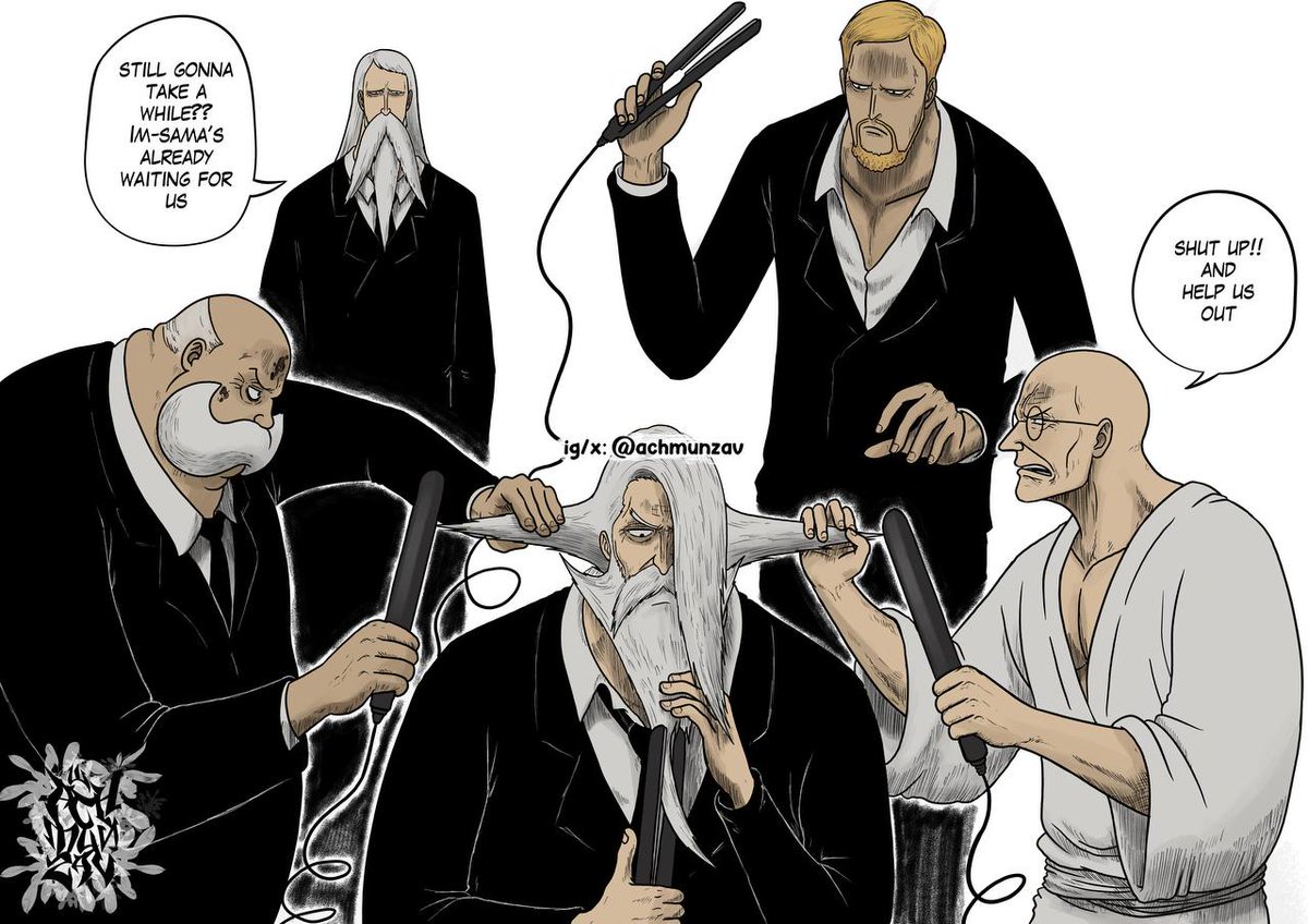 Morning hair routine