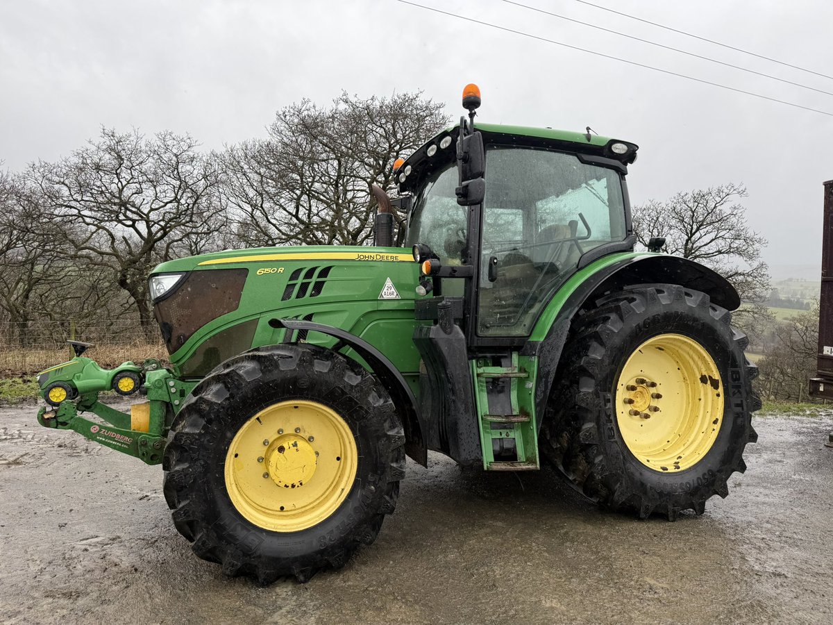 All set for the #StopTheFamilyFarmTax meet up on the Royal Welsh Showground today with <a href="/NFUCymru/">NFU Cymru 🚜</a> <a href="/stellaowenphill/">stella owen</a>  I just couldn’t leave the most important tractor on the farm behind #farmlife #farmboy
