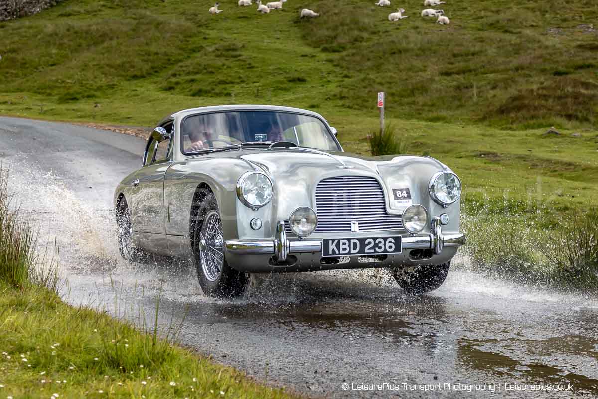 1954 Aston Martin hitting a ford on the Beamish Safety &amp; Reliability Trial
#astonmartin #astonmartindb #photohour #classiccar #vintagecar #carspotting #carphotography #leisurepics #rallyphotography #yorkshire #yorkshiredales #swaledale