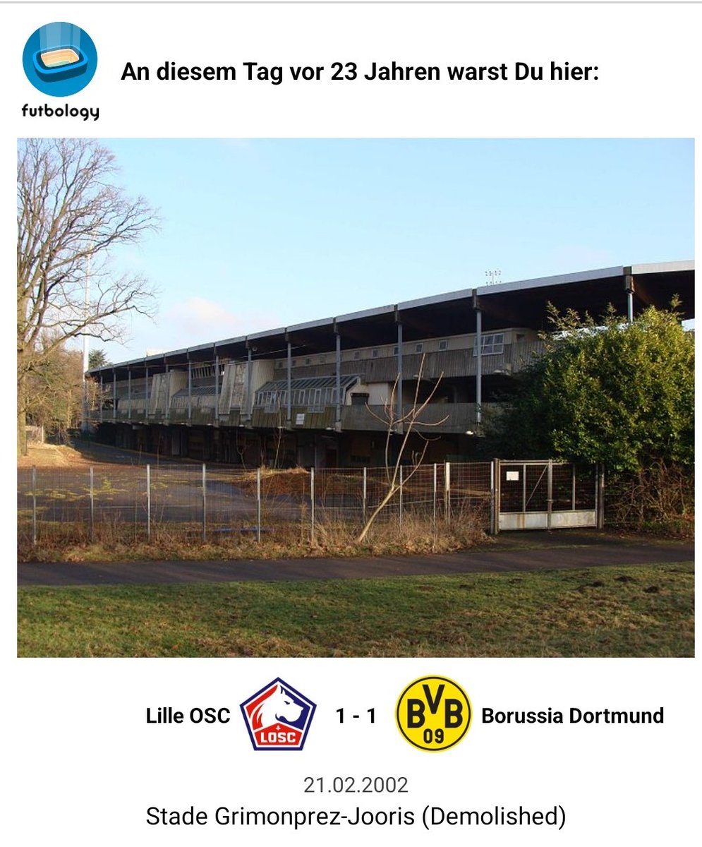 StBo09's tweet image. Lille da war doch vor 23 Jahren mal was.