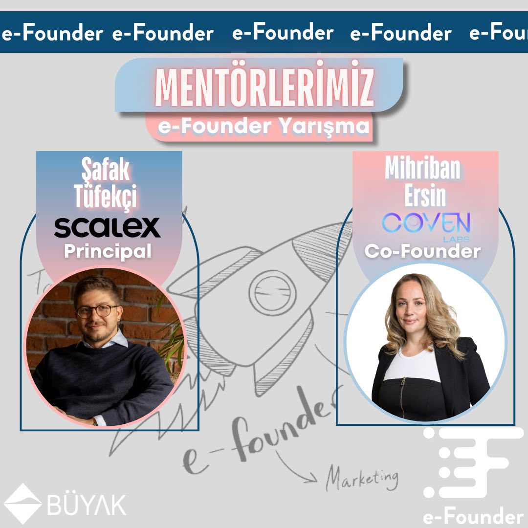 🚀 We’re excited to announce that Mihriban Ersin, the visionary Co-Founder of <a href="/LooytiGlobal/">Looyti Global</a> , <a href="/covenlabsxyz/">CovenLabs</a> and <a href="/ColendiApp/">Colendi</a>, will be mentoring at the e-Founder Competition! Bringing 20 years of entrepreneurial experience, she will surely inspire and motivate the next generation
