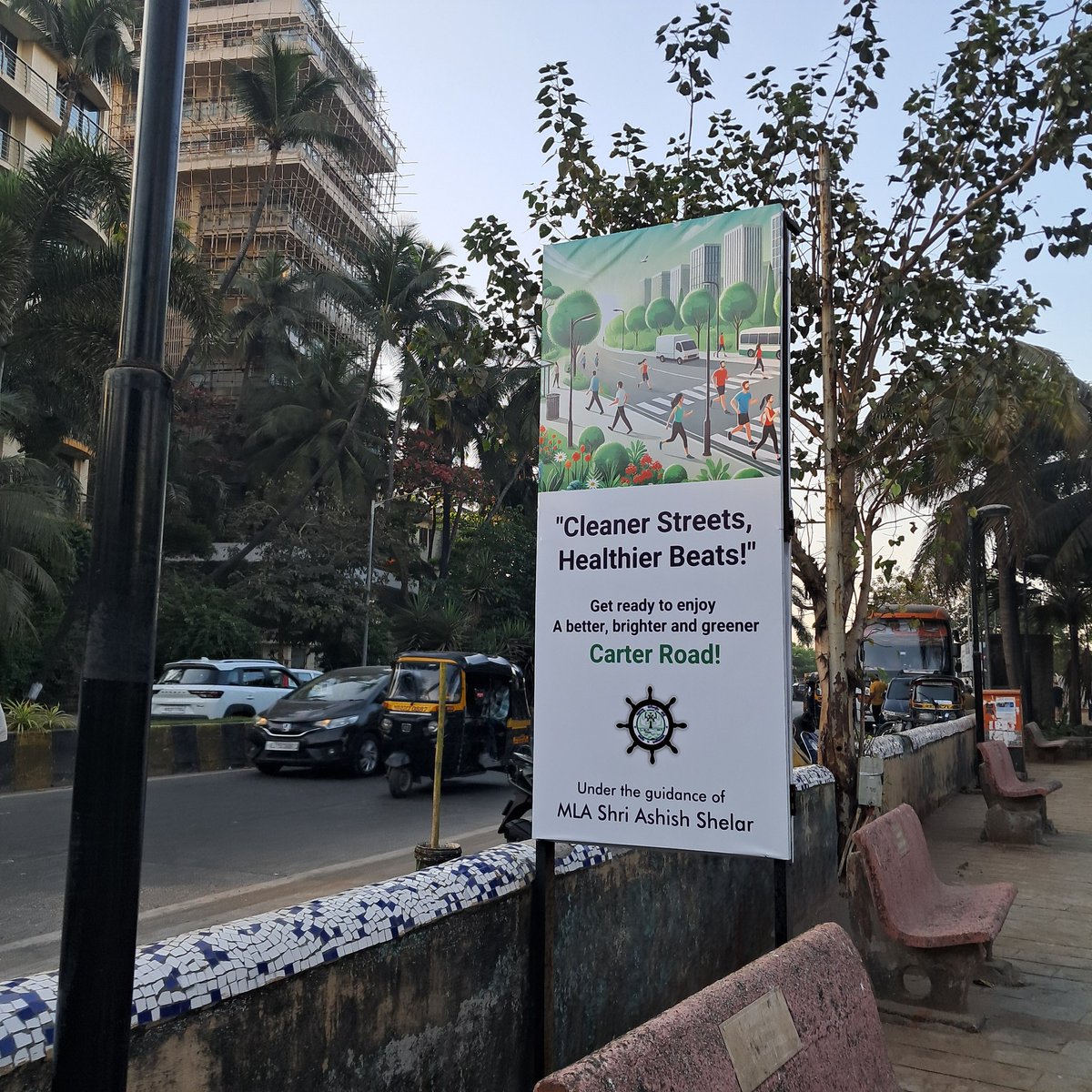 Sabishi Shankar (@koelboli1999) on Twitter photo We don't need anything to be done to Carter road, specially not "beautification" Just clean it, paint it, fix broken tiles and leave it alone, don't waste our money <a href="/bandrabuzz/">Bandra Buzz</a> <a href="/ShelarAshish/">Adv. Ashish Shelar - ॲड. आशिष शेलार</a> <a href="/CratersOfMumbai/">Craters of Mumbai (Potholes ka Parivar)</a> <a href="/zoru75/">Zoru Bhathena</a> <a href="/MNCDFbombay/">M.N.C.D.F</a> <a href="/mybmc/">माझी Mumbai, आपली BMC</a> <a href="/mybmcInfra/">mybmcInfra</a> <a href="/mybmcWardHW/">Ward HW BMC</a> We don't need anything to be done to Carter road, specially not "beautification" Just clean it, paint it, fix broken tiles and leave it alone, don't waste our money <a href="/bandrabuzz/">Bandra Buzz</a> <a href="/ShelarAshish/">Adv. Ashish Shelar - ॲड. आशिष शेलार</a> <a href="/CratersOfMumbai/">Craters of Mumbai (Potholes ka Parivar)</a> <a href="/zoru75/">Zoru Bhathena</a> <a href="/MNCDFbombay/">M.N.C.D.F</a> <a href="/mybmc/">माझी Mumbai, आपली BMC</a> <a href="/mybmcInfra/">mybmcInfra</a> <a href="/mybmcWardHW/">Ward HW BMC</a>