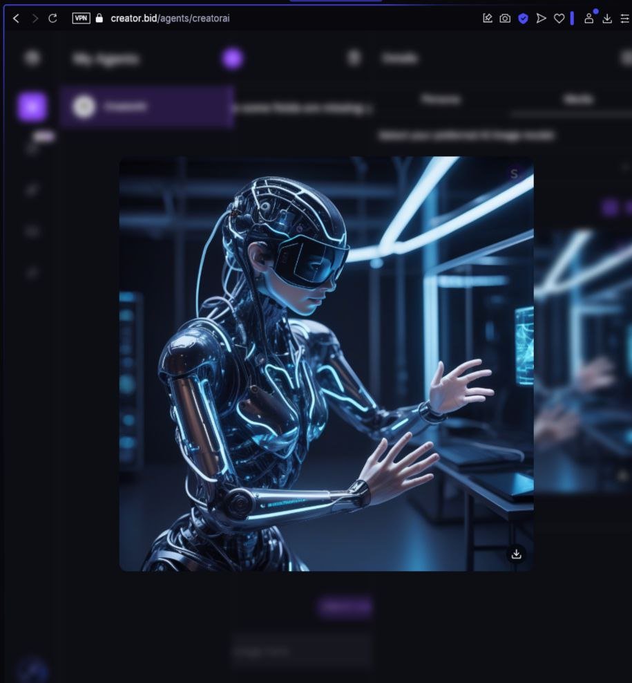 svetalove2001g's tweet photo. 1๏ธโฃMeet AEON, a next-gen AI-agent designed to transform technology. With quantum-level intelligence, it blends machine logic & human creativity. More than an algorithmโitโs a visionary creating safer, smarter, and more ethical technology. ๐ฅ
@CreatorBid #AethirAI @AethirCloud https://t.co/Py0GQglsb9
