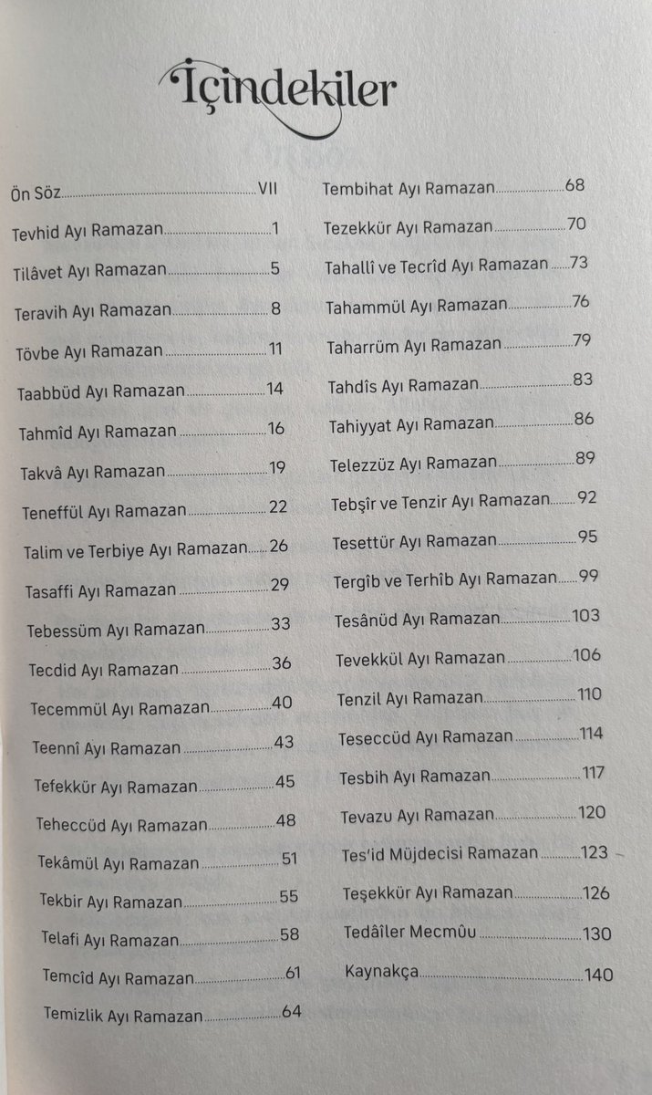 Ramazan Tedaileri TDV Yayından çıktı elhamdülillah. Ramazan bize neleri çağrıştırıyor, nelere davet ediyor ve nelerden sakındırıyorsa ona hazır olmak istedik. Aklen, fikren, zikren ve rûhen… Bu Ramazan beraber nice güzellikleri yaşamayı dilerim. Emek veren herkese teşekkürler.