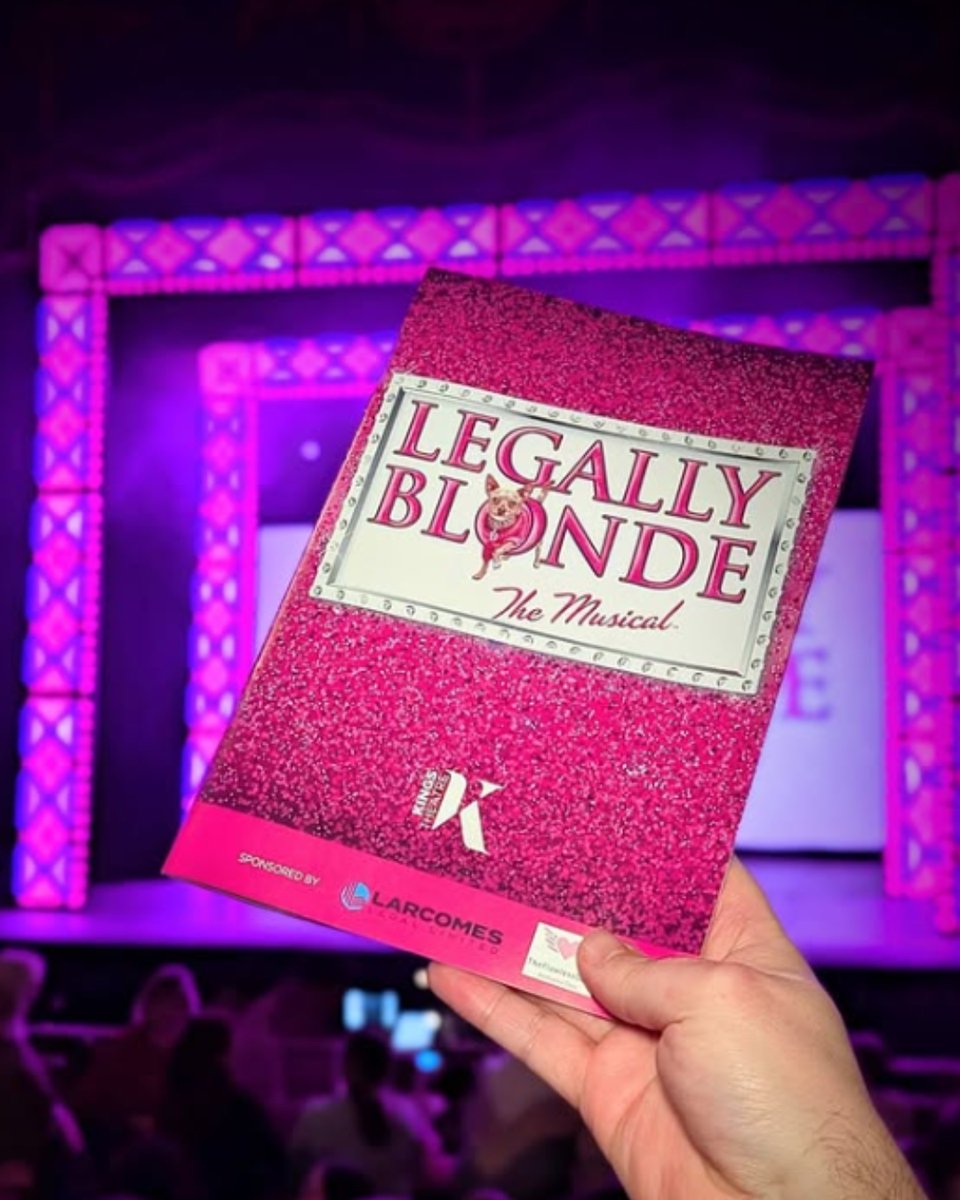 Larcomes_LLP's tweet photo. 🎭 Omigod, you guys! 🎭

A group of @Larcomes_LLP staff attended the opening night of Legally Blonde to support our sponsored show, and it did not disappoint! 🌟

A fantastic performance that shows the fun, less serious side of all things legal.

#legallyblonde #portsmouth https://t.co/hVDXUWPKSc