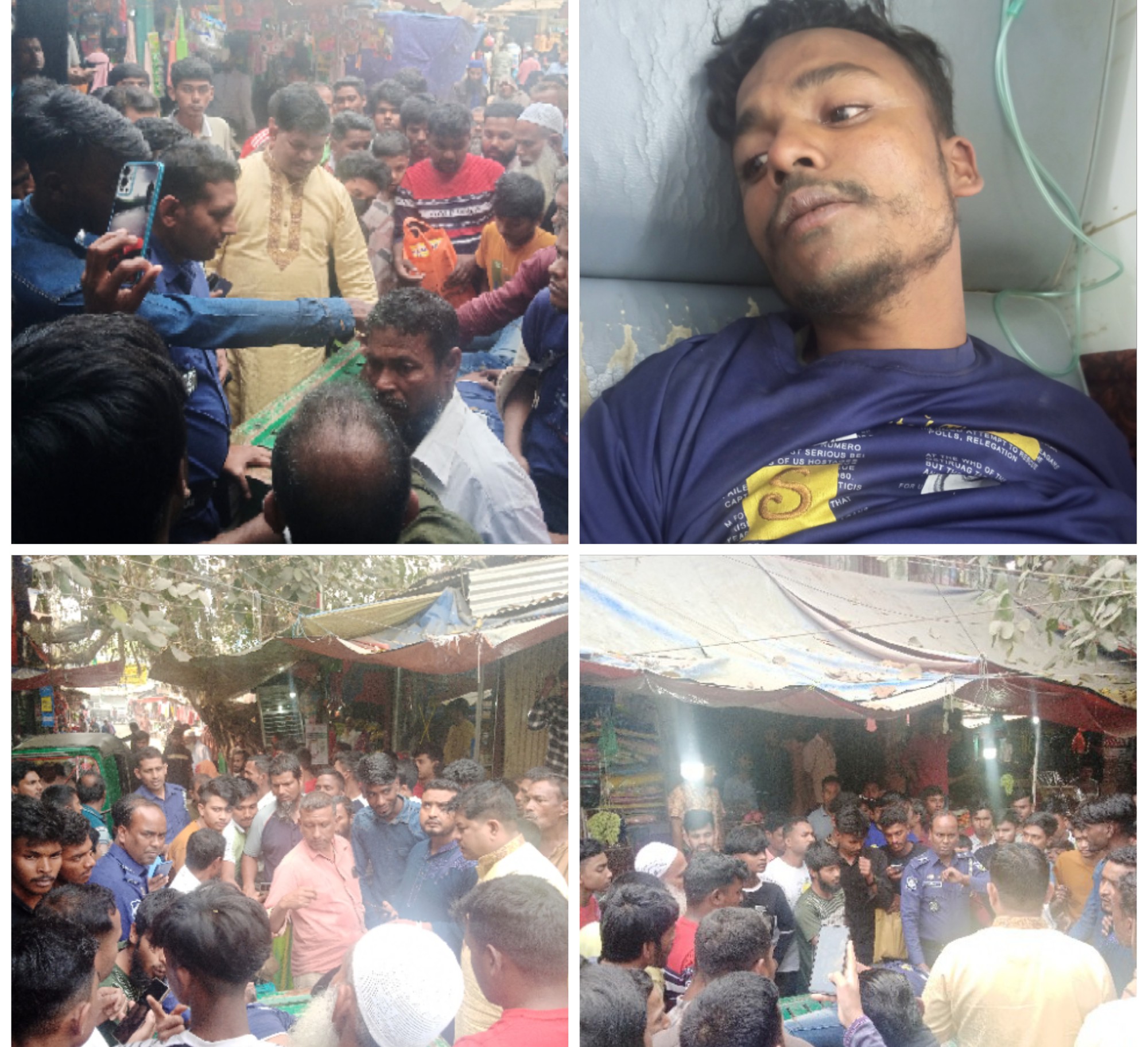 মোবাইল দোকানে চুরি করতে গিয়ে হাতে-নাতে ধরা যুবক