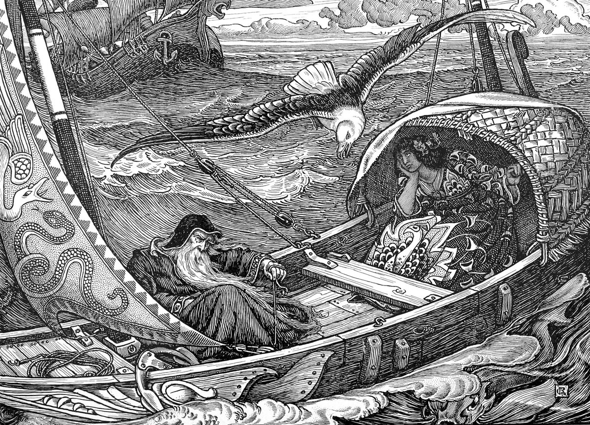 A. S. Kline's translation of The Seafarer - discussed by Sasha Neal at The Poetry Shelf:
thepoetryshelf.substack.com/p/4-from-the-s…