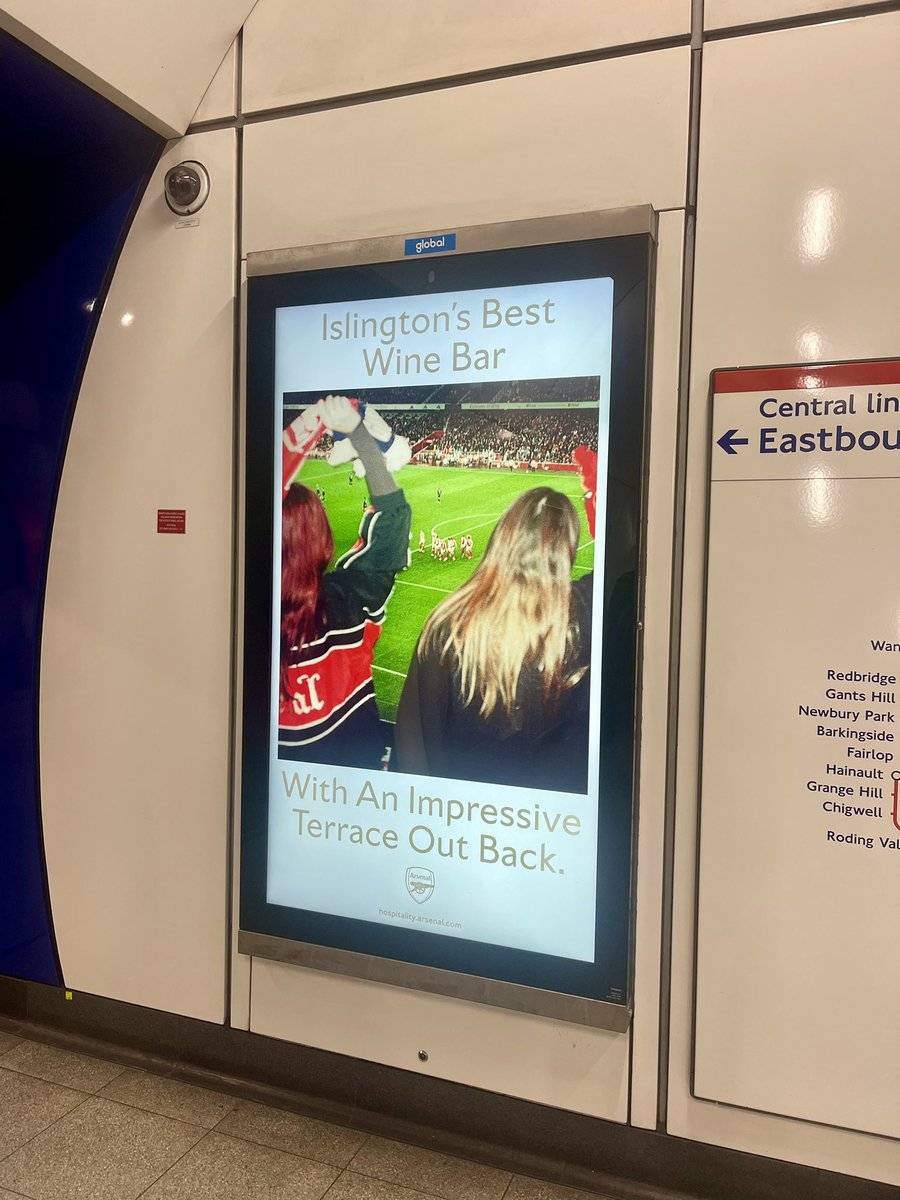 We recently teamed up with <a href="/Arsenal/">Arsenal</a> to bring their hospitality packages to life through a dynamic Digital OOH campaign across the London Underground ❤️⚽️

#Advertising #DOOH #LondonUnderground #ArsenalFC #OOHMarketing #SportsMarketing #DigitalAdvertising #CreativeCampaigns