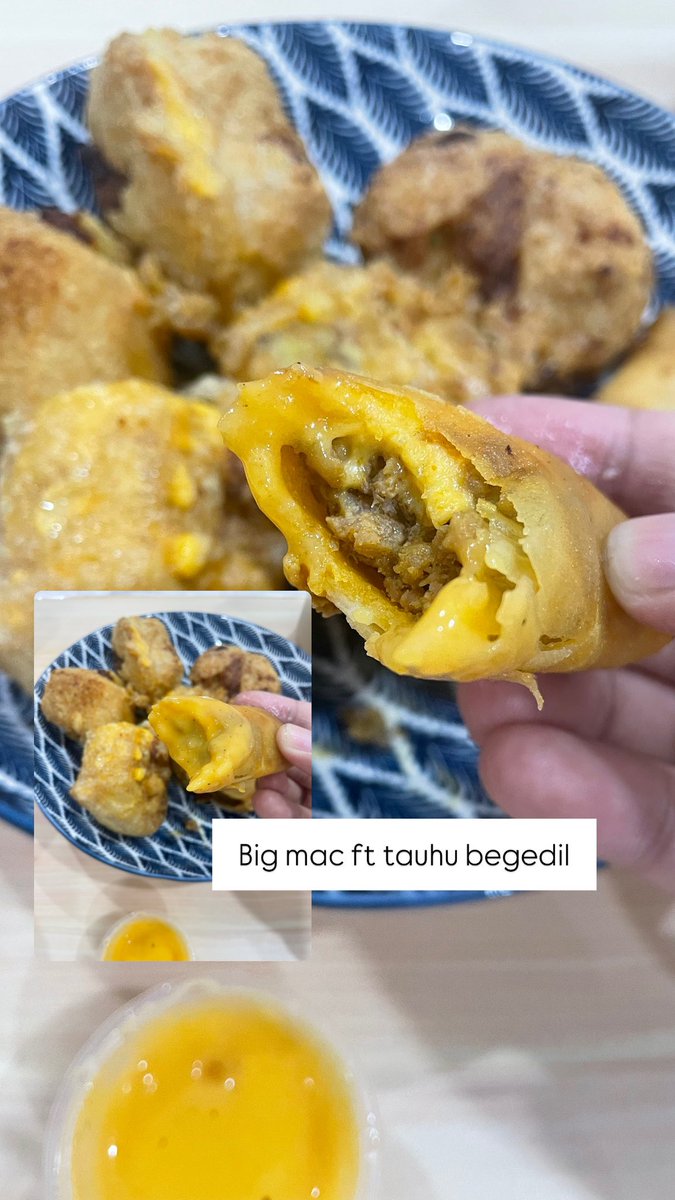 ainiwida96's tweet photo. Siapa yang dah rasa big mac , confirm nak repeat lagi😍🙈. Big mac inti flavour daging + cheese slice + cheese sauce ya . 1 pack rm10 (5pcs)😊☺️ https://t.co/5xBEIAhR6j