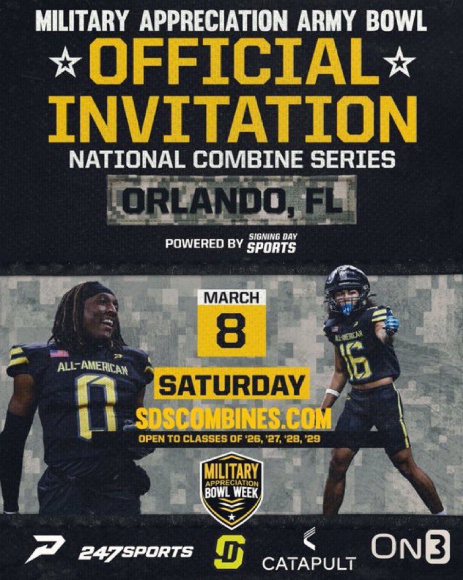 Nathaniel miller (@4pfnate) on Twitter photo Blessed to receive an invite to the national combine series <a href="/JJKilgore_SDS/">JJ Kilgore</a> <a href="/MeccaSports88/">@TheMeccaSportsRecruiting</a> <a href="/JerryRecruiting/">Rising Stars</a> <a href="/PrepRedzoneFL/">Prep Redzone Florida</a> <a href="/On3Recruits/">On3 Recruits</a> Blessed to receive an invite to the national combine series <a href="/JJKilgore_SDS/">JJ Kilgore</a> <a href="/MeccaSports88/">@TheMeccaSportsRecruiting</a> <a href="/JerryRecruiting/">Rising Stars</a> <a href="/PrepRedzoneFL/">Prep Redzone Florida</a> <a href="/On3Recruits/">On3 Recruits</a>
