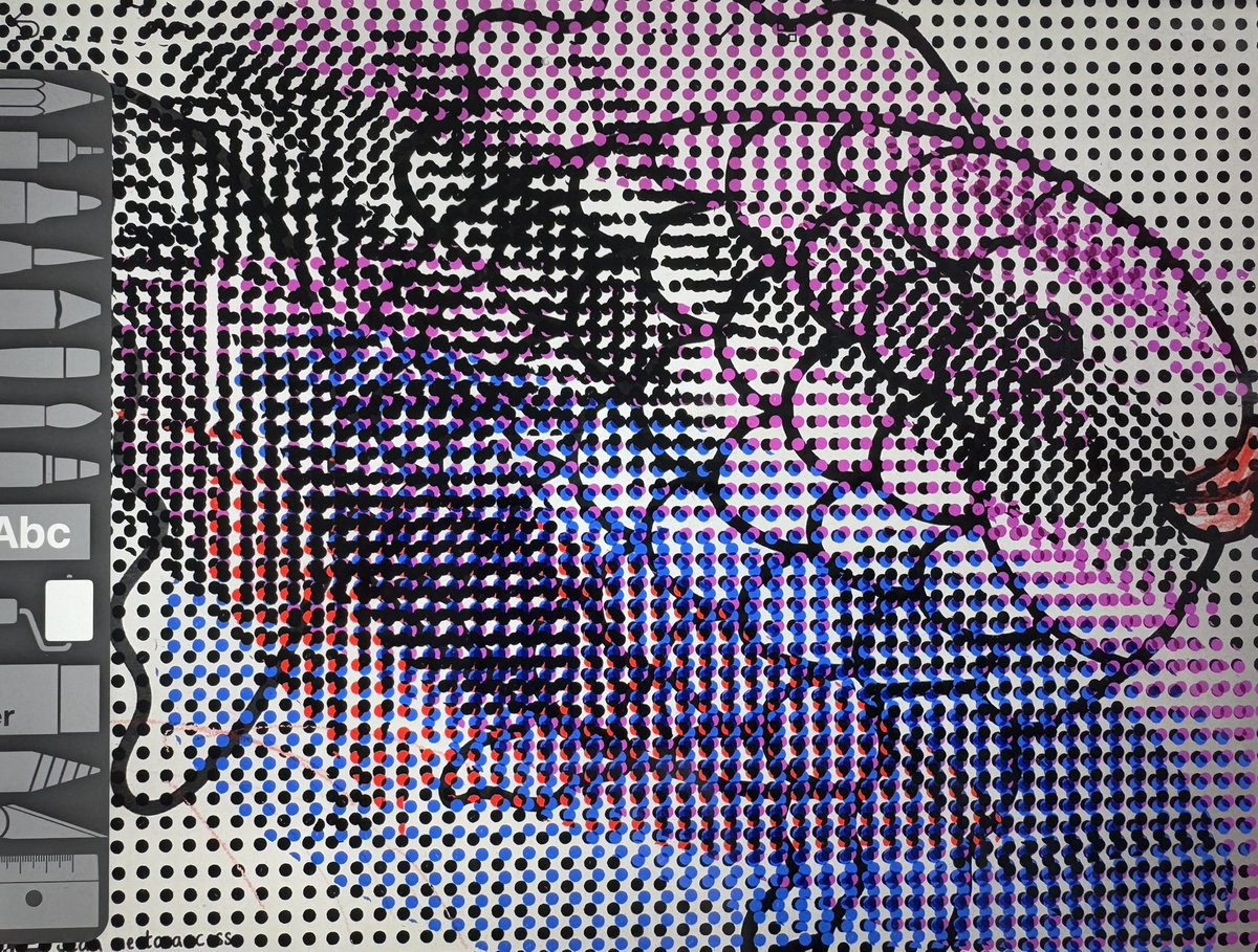 I am LOVING this independent mark making using different materials and the Sketches School app. I wish I could bottle the amount of care that the young person put into all of this detail 🥹 ✏️ 🖍️ 🎨 📱 ⭐