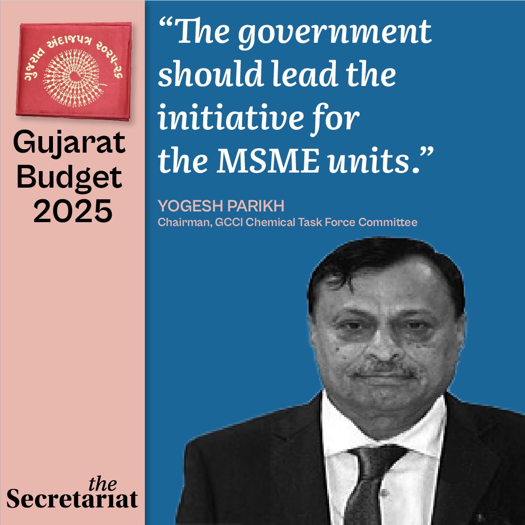 #GujaratBudget2025 IN THE WORDS OF INDUSTRY LEADERS: 

To gauge the enterprising state's Budget from the view of industry experts, <a href="/Secretariat_in/">The Secretariat</a> spoke with <a href="/FAIVM_National/">Jayendra Tanna</a>, President of Ahmedabad Chamber of Commerce Welfare Foundation; <a href="/SunilGujarat/">Sunil Shah</a>, Chairman of Gujarat