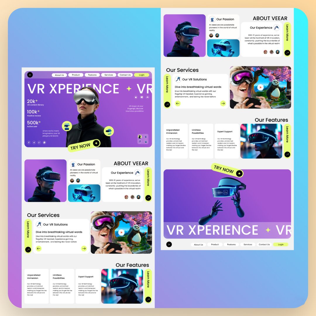 jafor_mia_'s tweet photo. Landing page design 
Discover stunning landing page design inspiration! 💻✨Explore modern, clean, and high-converting UI/UX layouts tailored for websites, SaaS, eCommerce, and startups. Ideal for web designers, marketers, and developers alike. #LandingPage #WebDesign #UIUX https://t.co/fHQ6OMOvCa