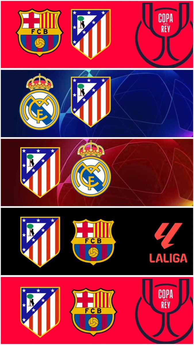 🚨‼️ No recuerdo un año más exigente del Atleti en mi vida. 

Que dios nos pille confesados, porque esto puede ser una carnicería de dimensiones catastróficas.