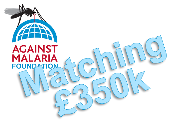 A donor has offered up to £350,000 to match new recurring donations from donors who have NOT previously made a recurring donation to AMF.
We hope to maximise this opportunity. A favour! Please do share if you can so we make people aware
#malaria #charity 
againstmalaria.com/m350.aspx
