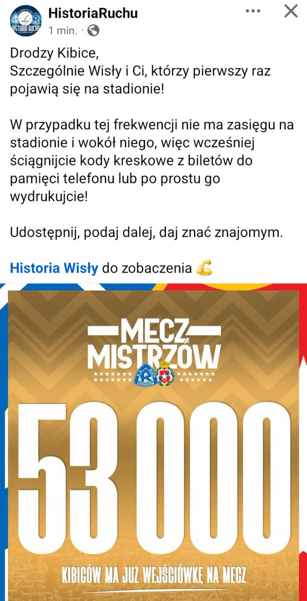 Wiślacy którzy wybierają się na szpil.